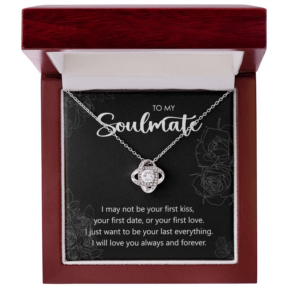 To My Soulmate - Elegant Knot Necklace Gift Set