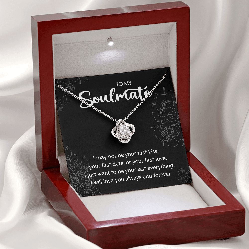 To My Soulmate - Elegant Knot Necklace Gift Set