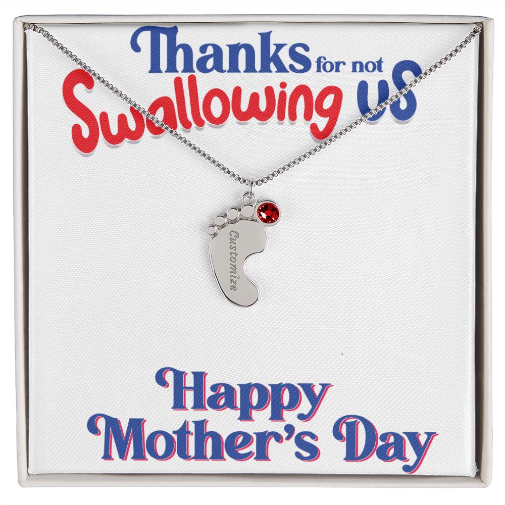 Mother's Day Gift - Funny Baby Feet - Customize It Today