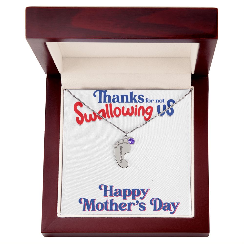 Mother's Day Gift - Funny Baby Feet - Customize It Today