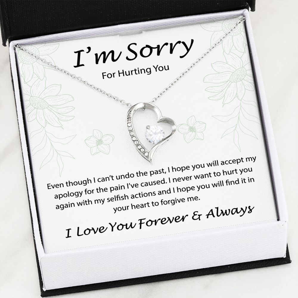 I'm Sorry For Hurting You - Forever Love Necklace
