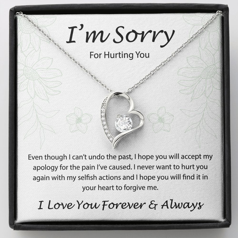 I'm Sorry For Hurting You - Forever Love Necklace