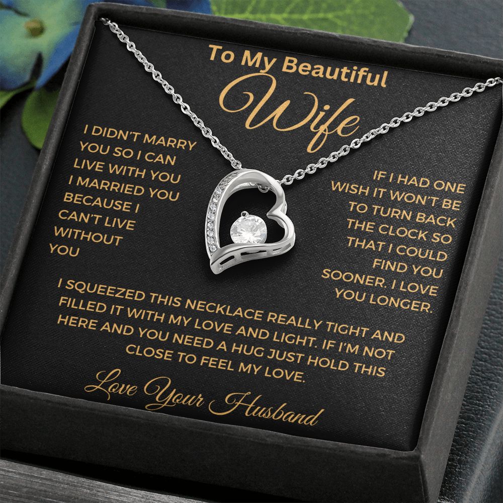 (Almost Sold Out) Gift For Wife - Forever Love Necklace 🎁❤️