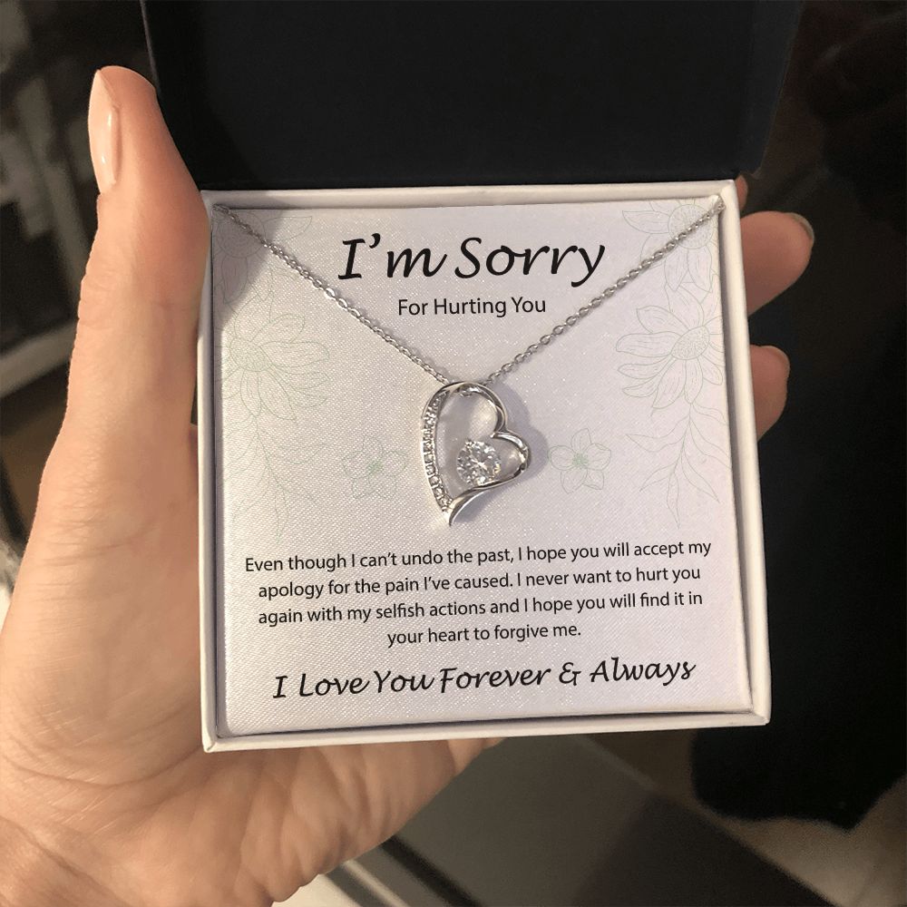 I'm Sorry For Hurting You - Forever Love Necklace