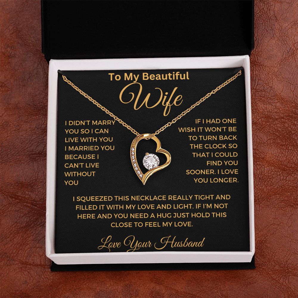(Almost Sold Out) Gift For Wife - Forever Love Necklace 🎁❤️