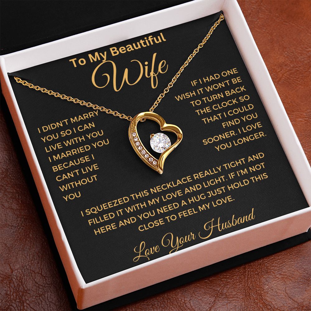 (Almost Sold Out) Gift For Wife - Forever Love Necklace 🎁❤️