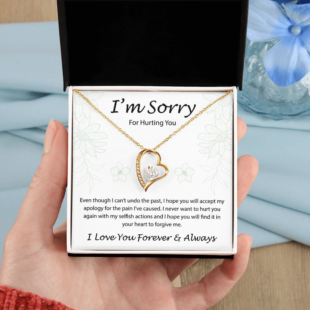I'm Sorry For Hurting You - Forever Love Necklace