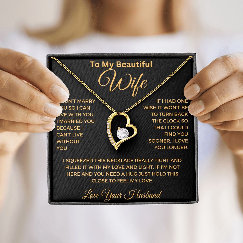 (Almost Sold Out) Gift For Wife - Forever Love Necklace 🎁❤️