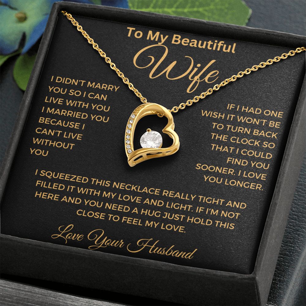 (Almost Sold Out) Gift For Wife - Forever Love Necklace 🎁❤️
