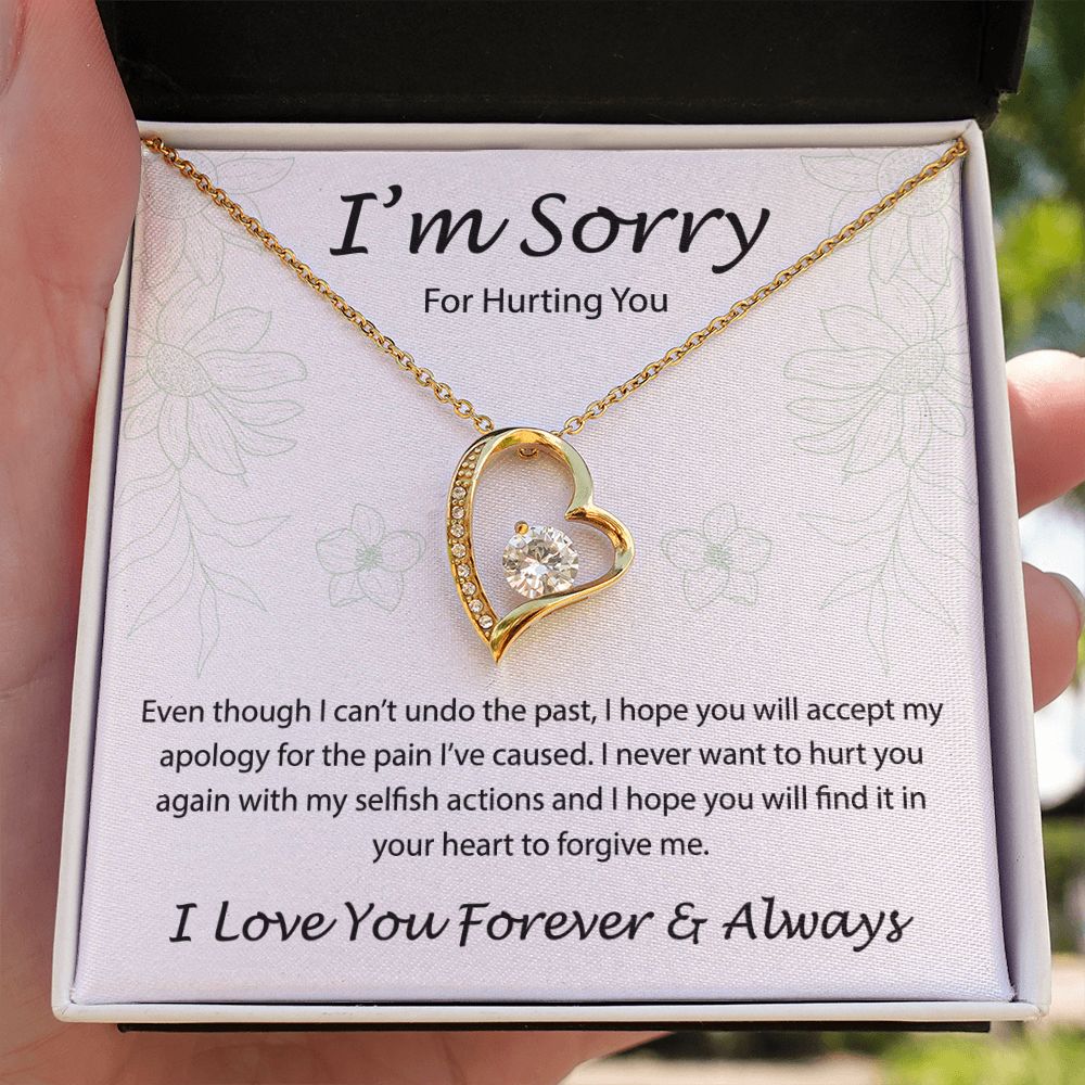 I'm Sorry For Hurting You - Forever Love Necklace