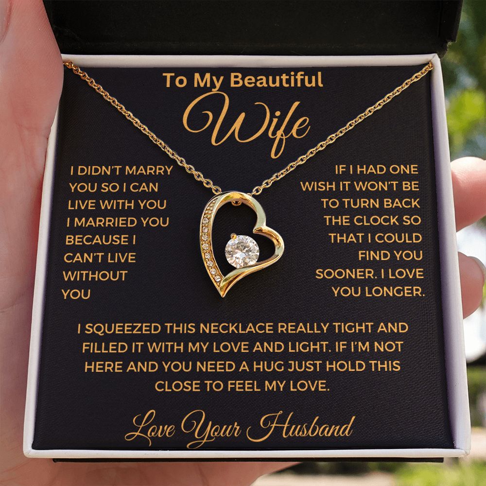 (Almost Sold Out) Gift For Wife - Forever Love Necklace 🎁❤️