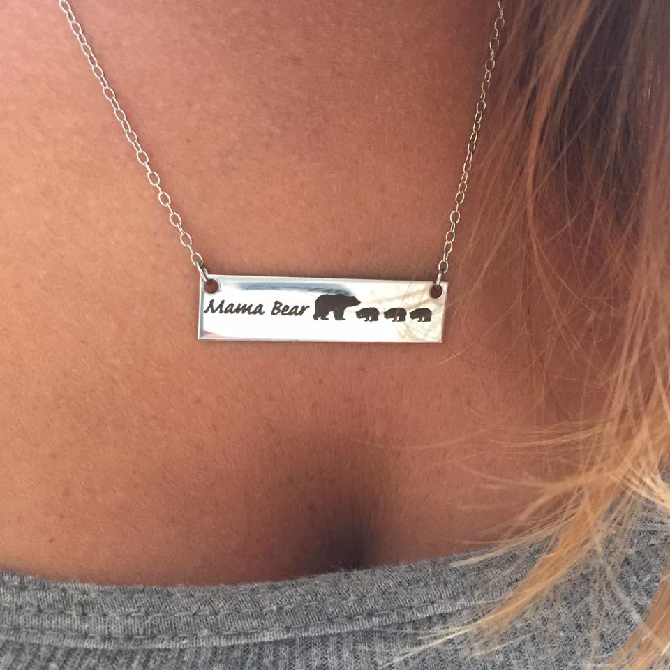 Mommy Bear Necklace